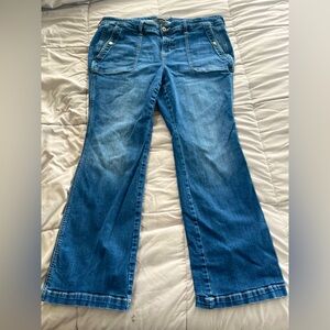 Torrid Mid-rise slim boot jean-vintage stretch medium wash